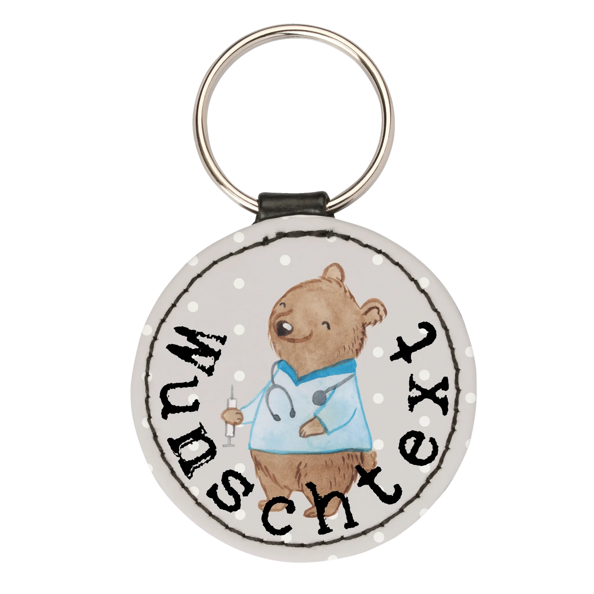Personalised key ring anesthesiologist Heart gift, gift idea, best, farewell gift, passing exam, anniversary, retirement, promotion, job start, sayings, funny, profession