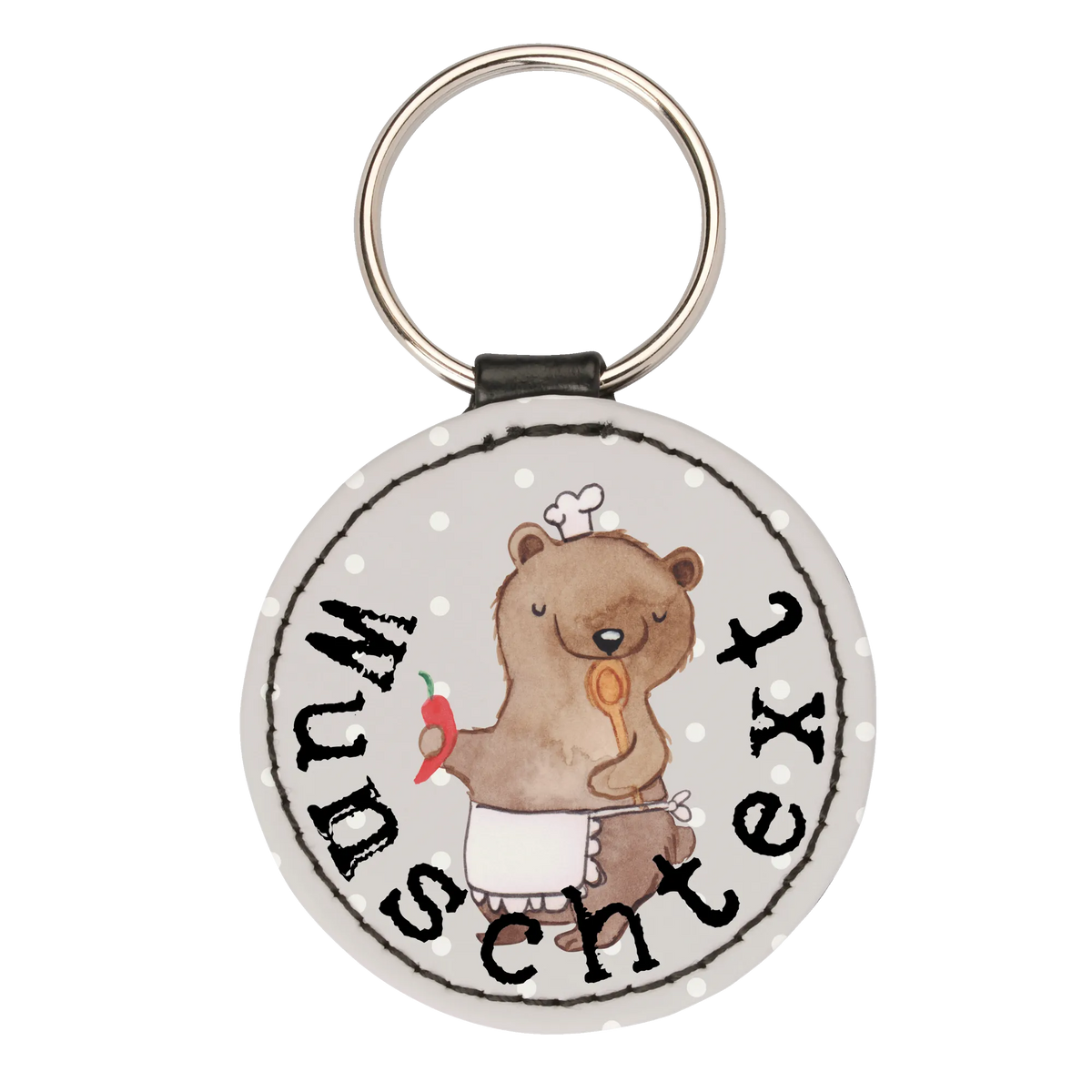 Personalised key ring cook heart gift, gift idea, best, farewell gift, passing exam, anniversary, retirement, promotion, job start, sayings, funny, profession