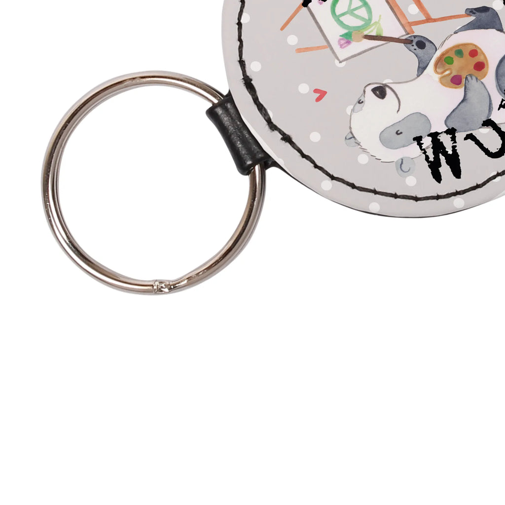 Personalizowany brelok do kluczy Artysta serce Zawód, Wykształcenie, Jubileusz, Pożegnanie, Emerytura, Kolega, Koleżanka, Prezent, Dawać, Pracownik, Współpracownik, Firma, Dziękuję, Dziękuję bardzo