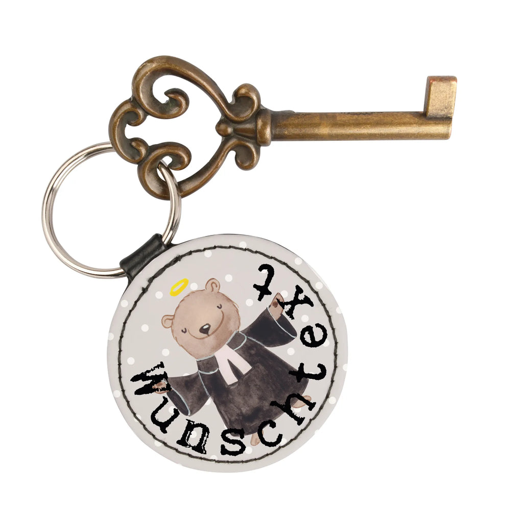 Personalised key ring pastor heart gift, gift idea, best, farewell gift, passing exam, anniversary, retirement, promotion, job start, sayings, funny, profession