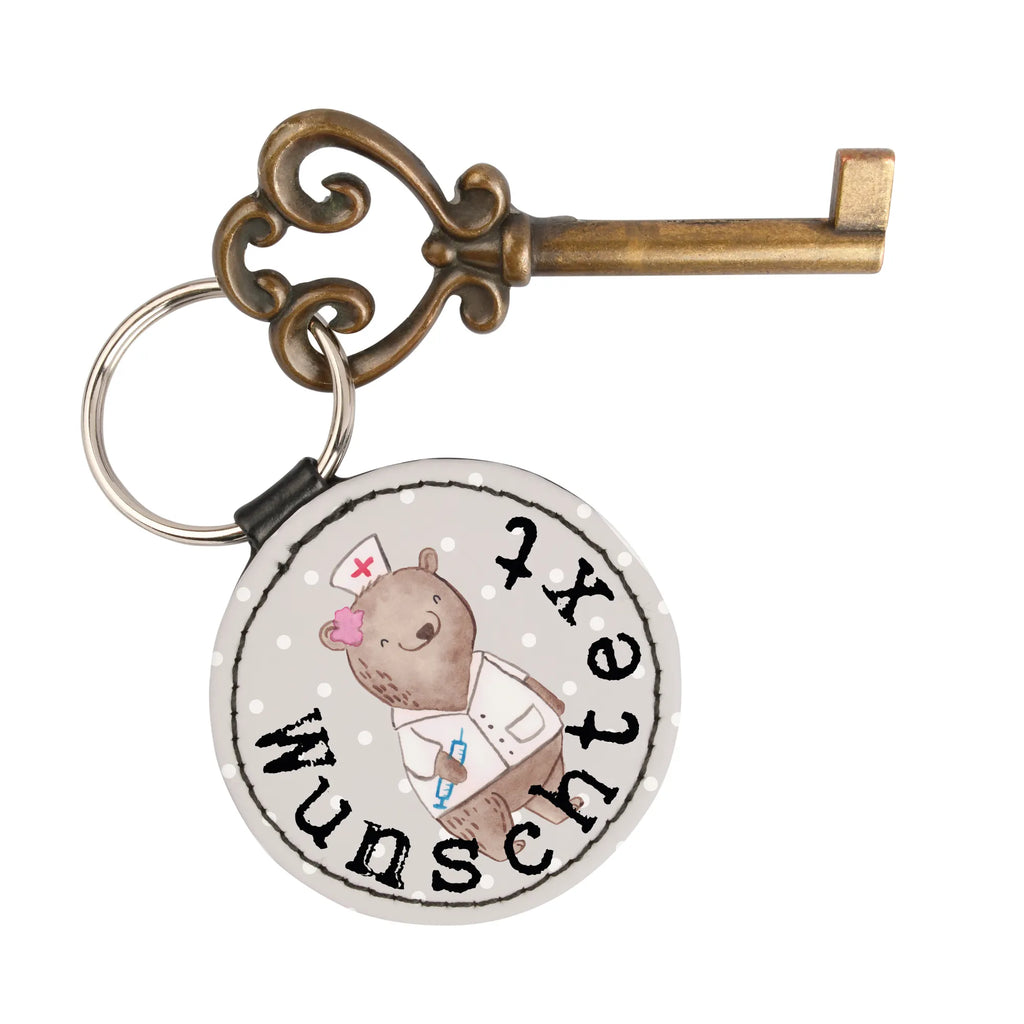 Personalised key ring anesthesiologist heart gift, gift idea, best, farewell gift, passing exam, anniversary, retirement, promotion, job start, sayings, funny, profession