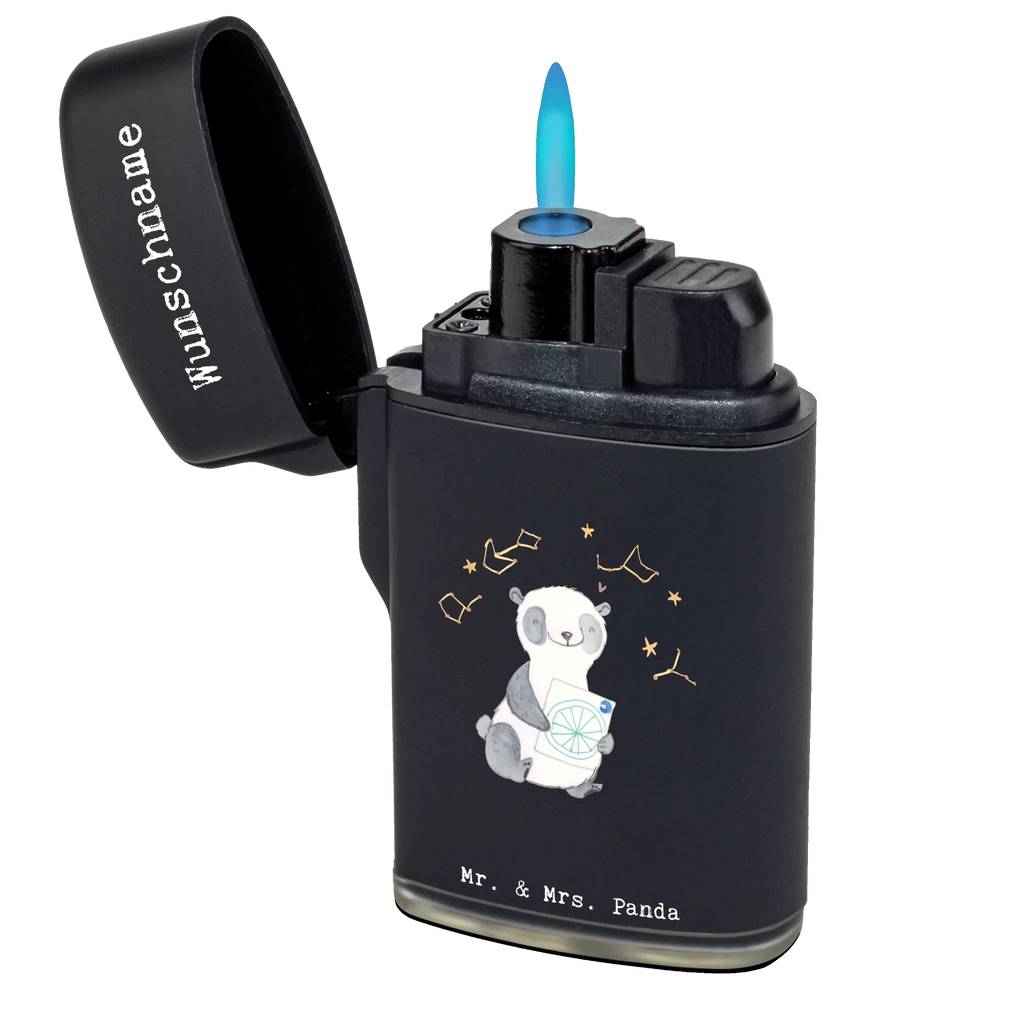 Personalised lighter panda astrology Gift, sport, hobby, giving, thank you, award, profit, athlete, Astrology, horoscope, constellations