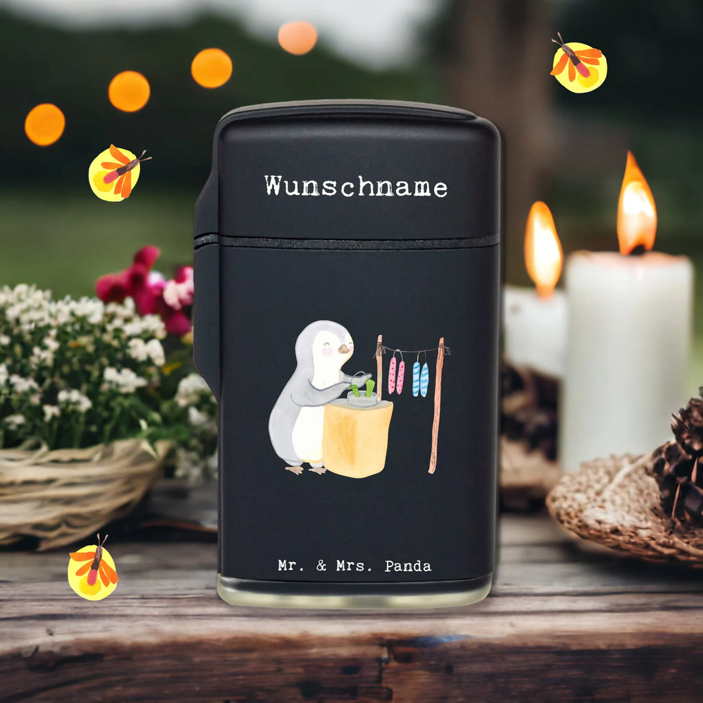 Personalised lighter penguin candle making Gift, sport, hobby, giving, thank you, award, profit, athlete, make decorations, candle making. DIY, Candle making