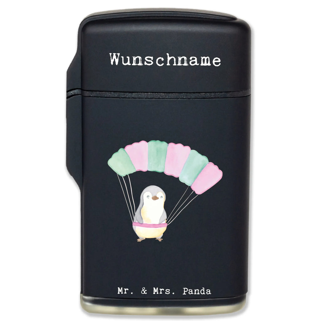 Spersonalizowana zapalniczka Pingwin skoki spadochronowe Prezent, Sport, Dyscyplina sportowa, Hobby, Darować, Dziękuję, Dzięki, Wyróżnienie, Wygrana, Sportowiec