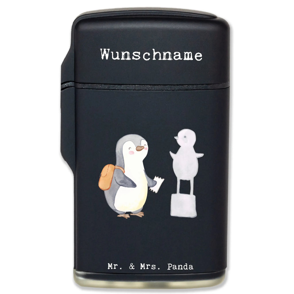 Spersonalizowana zapalniczka Pingwin Odwiedź muzeum Prezent, Sport, Dyscyplina sportowa, Hobby, Darować, Dziękuję, Dzięki, Wyróżnienie, Wygrana, Sportowiec