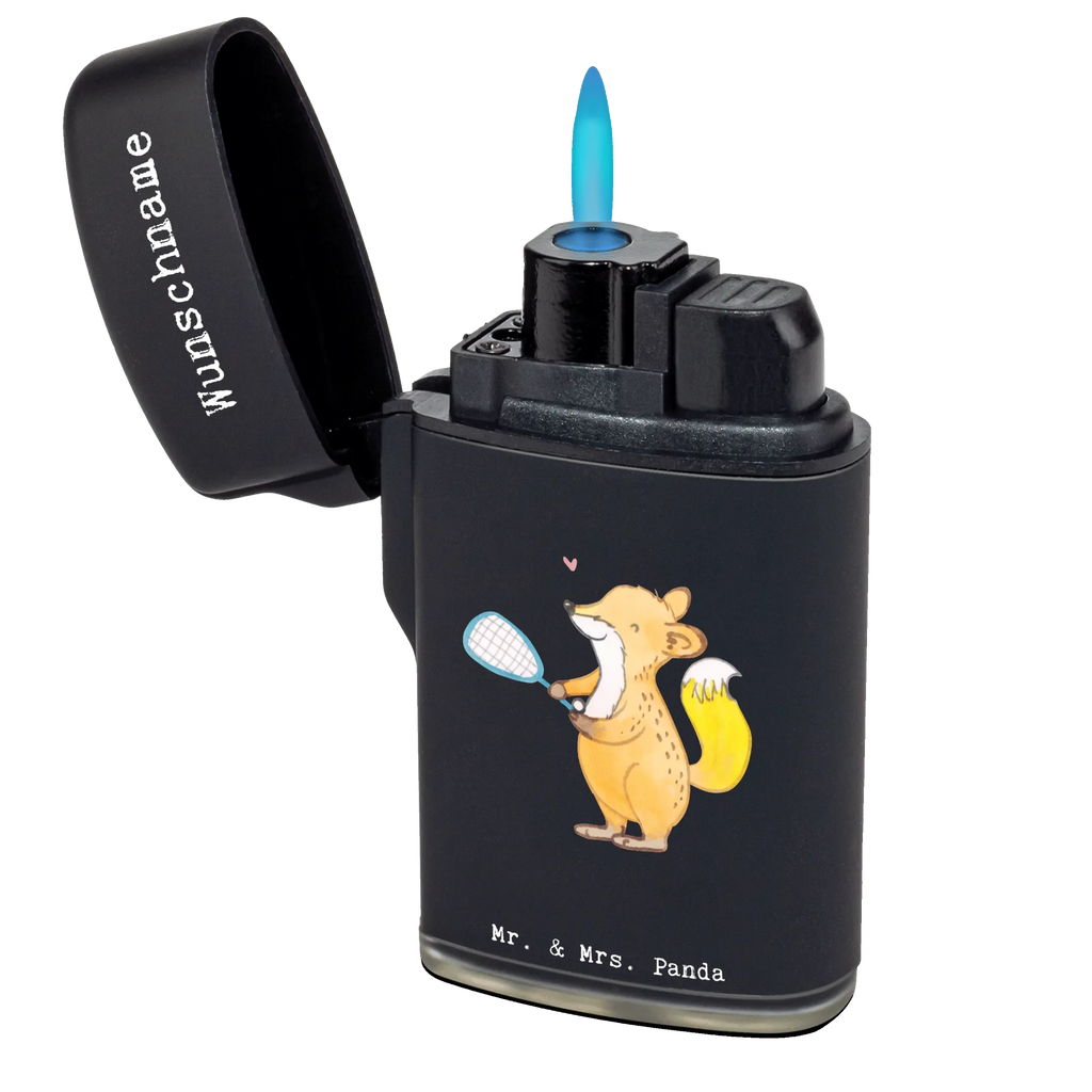 Spersonalizowana zapalniczka lis grać w squasha Prezent, Sport, Dyscyplina sportowa, Hobby, Darować, Dziękuję, Dzięki, Wyróżnienie, Wygrana, Sportowiec