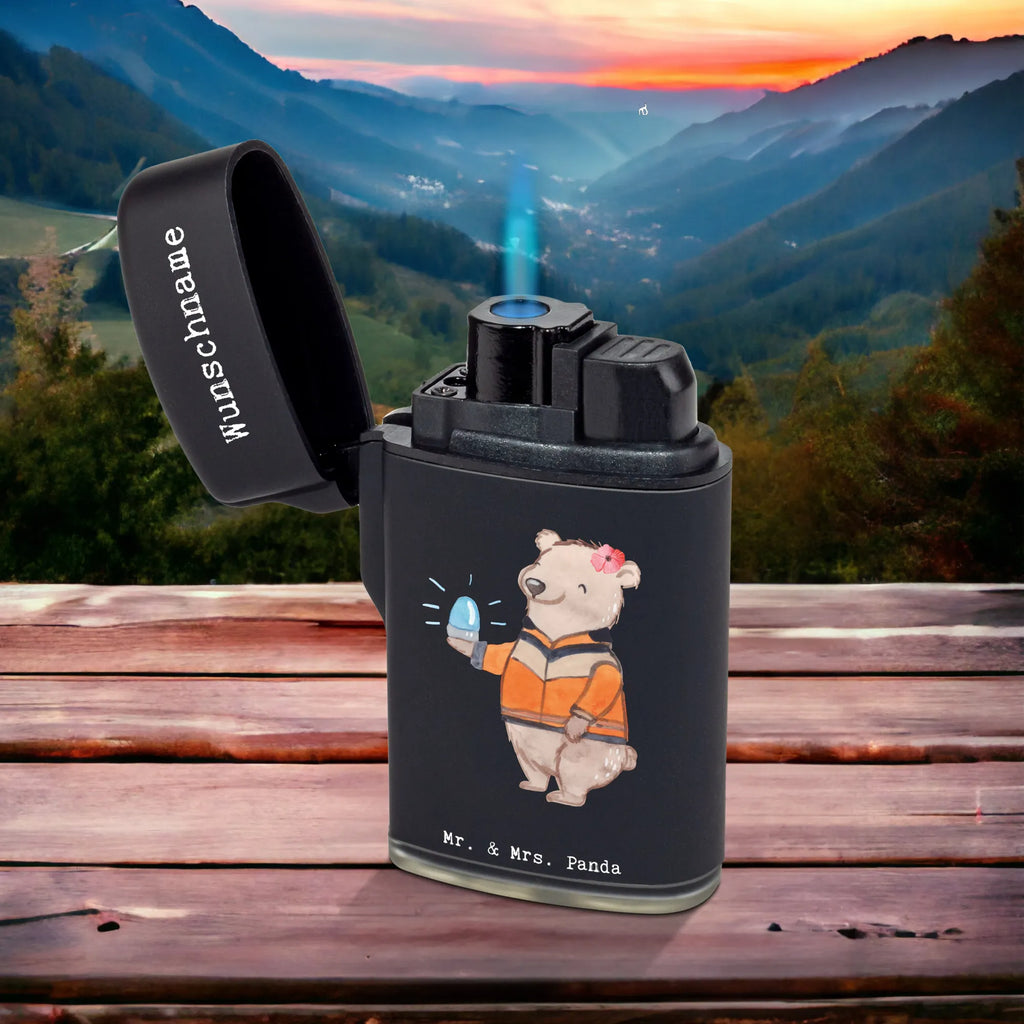 Personalised lighter Ambulance driver Heart gift, gift idea, best, farewell gift, passing exam, anniversary, retirement, promotion, job start, sayings, funny, profession