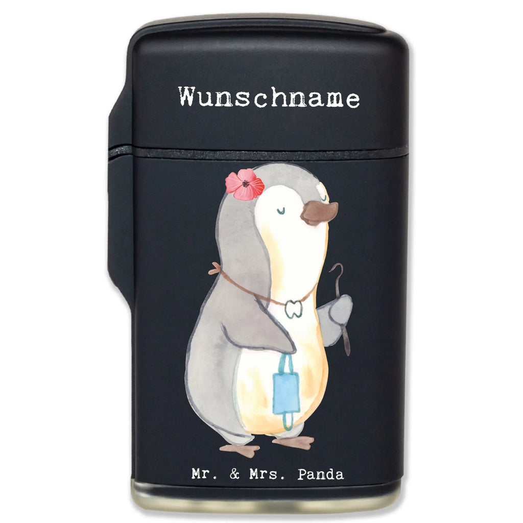 Personalised lighter dentist Heart gift, gift idea, best, farewell gift, passing exam, anniversary, retirement, promotion, job start, sayings, funny, profession