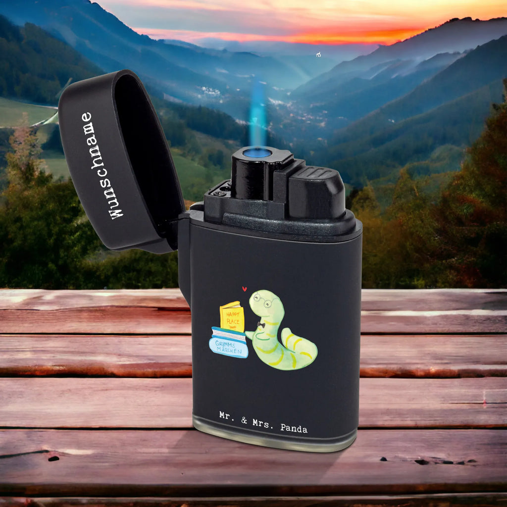 Personalised lighter Bookseller heart gift, gift idea, best, farewell gift, passing exam, anniversary, retirement, promotion, job start, sayings, funny, profession