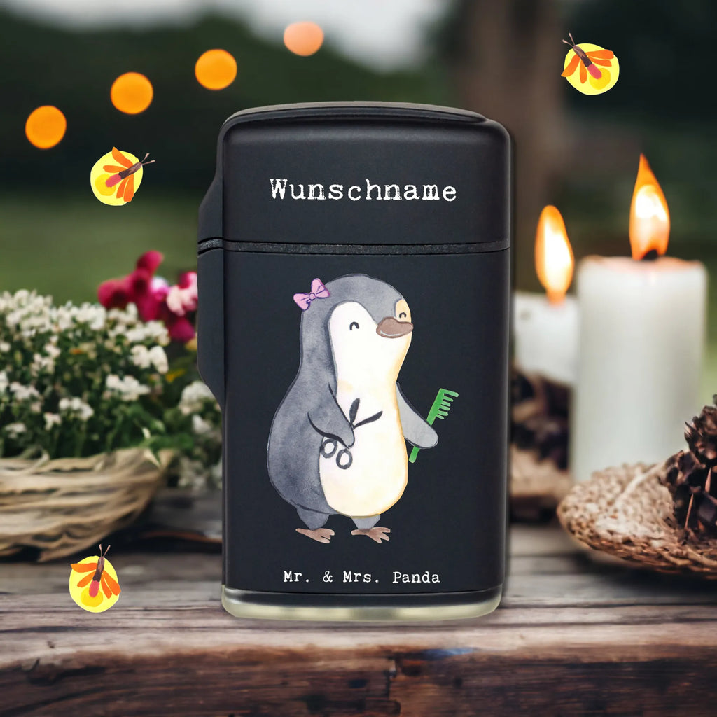 Spersonalizowana zapalniczka fryzjerka serce Zawód, Wykształcenie, Jubileusz, Pożegnanie, Emerytura, Kolega, Koleżanka, Prezent, Dawać, Pracownik, Współpracownik, Firma, Dziękuję, Dziękuję bardzo