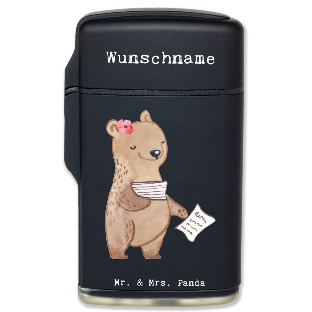 Personalised lighter Tax advisor Heart gift, gift idea, best, farewell gift, passing exam, anniversary, retirement, promotion, job start, sayings, funny, profession