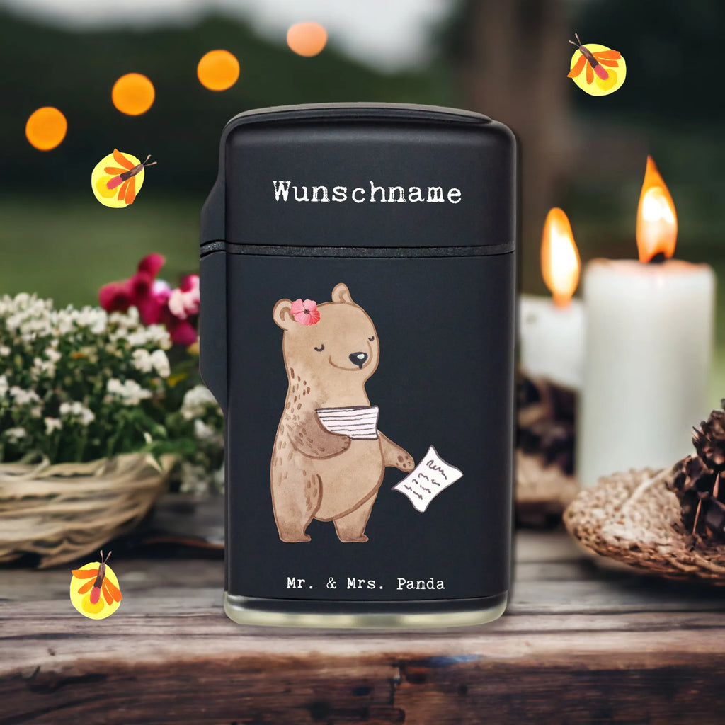 Personalised lighter Tax advisor Heart gift, gift idea, best, farewell gift, passing exam, anniversary, retirement, promotion, job start, sayings, funny, profession