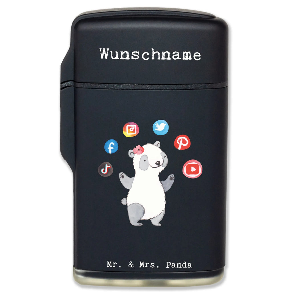 Personalised lighter Online Marketing Manager Heart gift, gift idea, best, farewell gift, passing exam, anniversary, retirement, promotion, job start, sayings, funny, profession