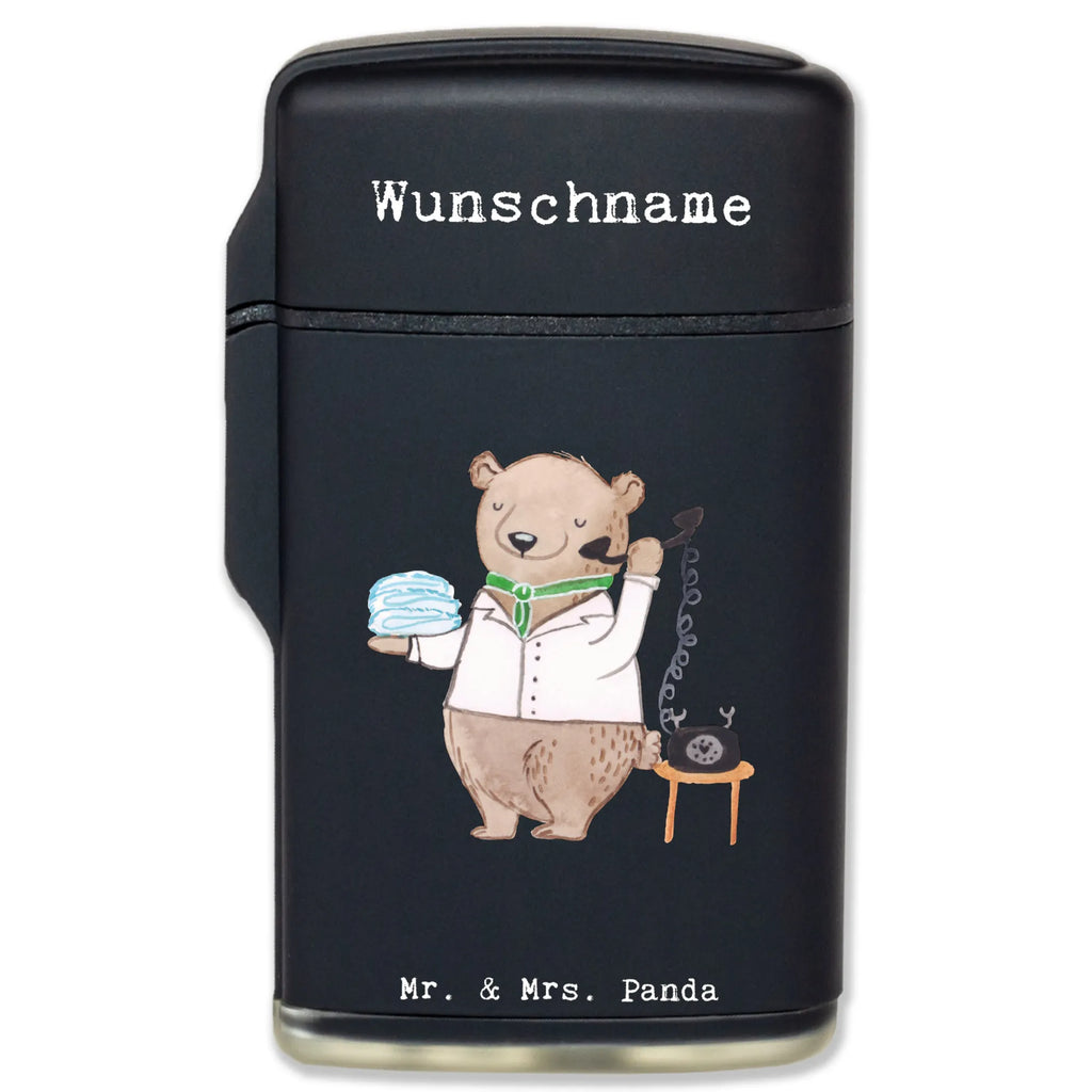 Personalised lighter Hotel professional Heart gift, gift idea, best, farewell gift, passing exam, anniversary, retirement, promotion, job start, sayings, funny, profession