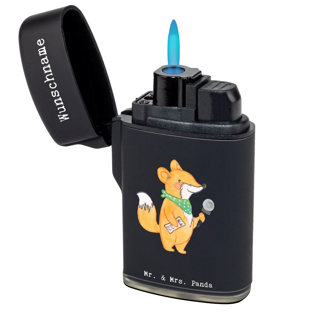 Personalised lighter Female moderator Heart gift, gift idea, best, farewell gift, passing exam, anniversary, retirement, promotion, job start, sayings, funny, profession