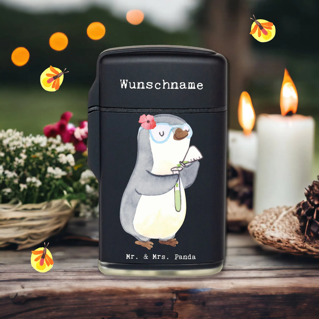 Personalised lighter Chemical Laboratory Technician heart gift, gift idea, best, farewell gift, passing exam, anniversary, retirement, promotion, job start, sayings, funny, profession