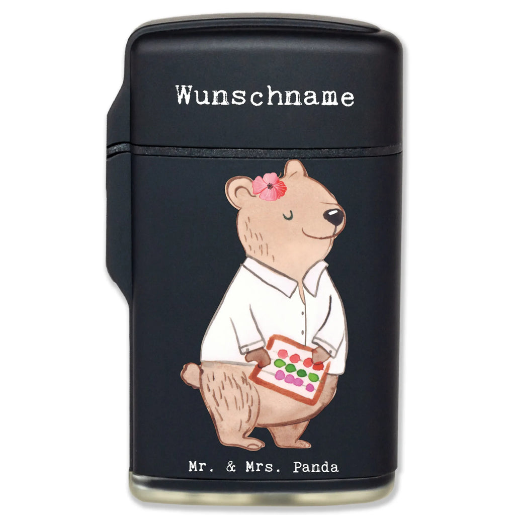 Personalised lighter bank clerk heart gift, gift idea, best, farewell gift, passing exam, anniversary, retirement, promotion, job start, sayings, funny, profession