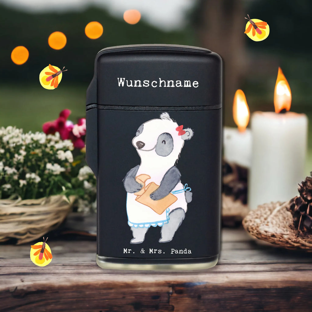 Personalised lighter Bakery Saleswoman heart gift, gift idea, best, farewell gift, passing exam, anniversary, retirement, promotion, job start, sayings, funny, profession