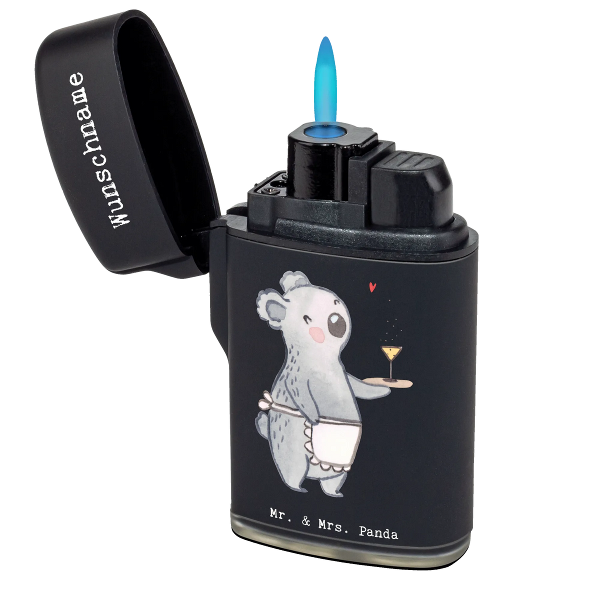 Personalisiertes Feuerzeug Kellnerin Herz Feuerzeug Personalisiert, Gasfeuerzeug personalisiert, Personalisierbares Feuerzeug, Personalisiertes Feuerzeug, Feuerzeug mit Name, Individuelles Feuerzeug, Geschenk, Schenken, Jubiläum, Danke, Dankeschön, Beruf, Ausbildung, Abschied, Rente, Kollege, Kollegin, Arbeitskollege, Mitarbeiter, Firma, Kellnerin, Servicekraft, Restaurant
