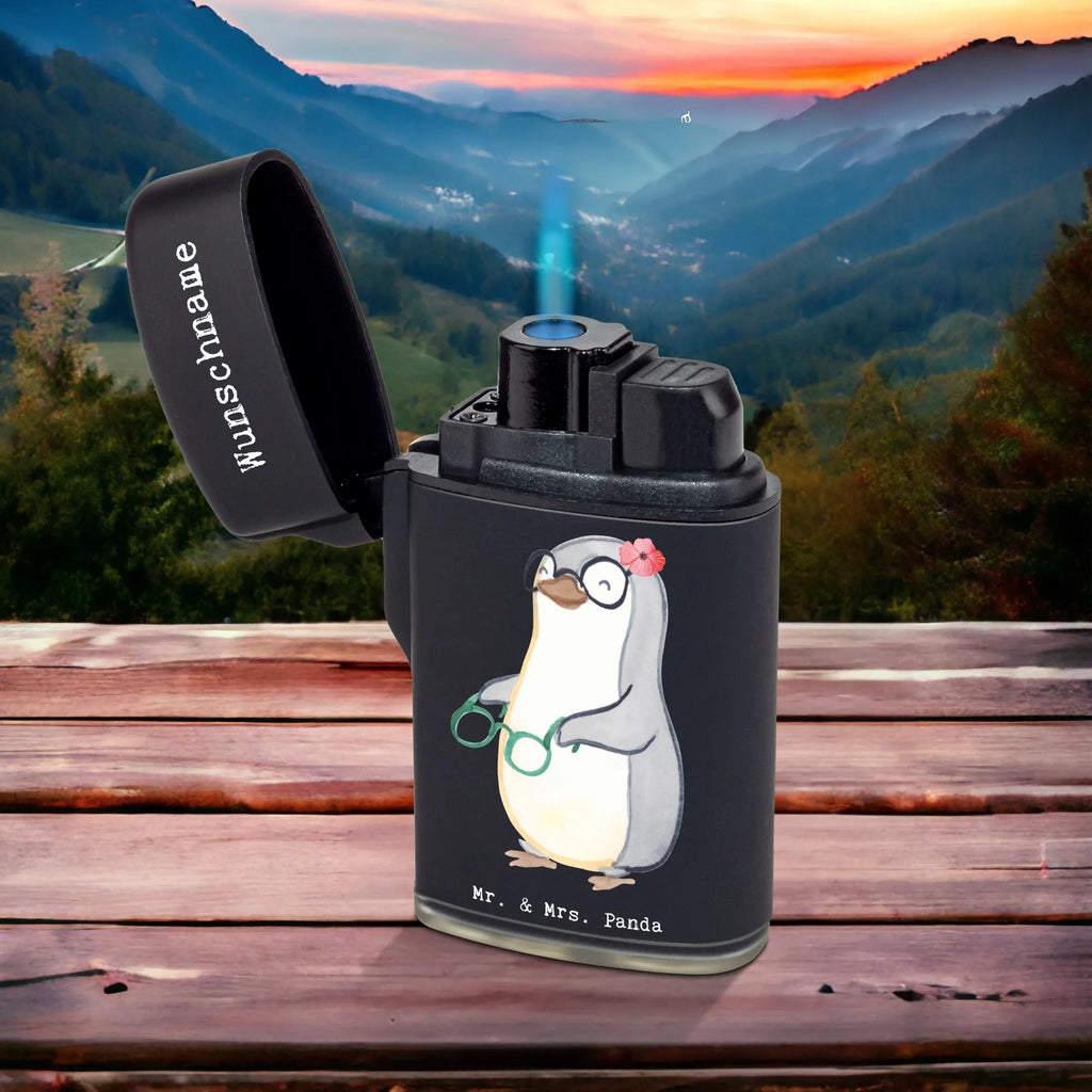 Personalised lighter optician heart gift, gift idea, best, farewell gift, passing exam, anniversary, retirement, promotion, job start, sayings, funny, profession