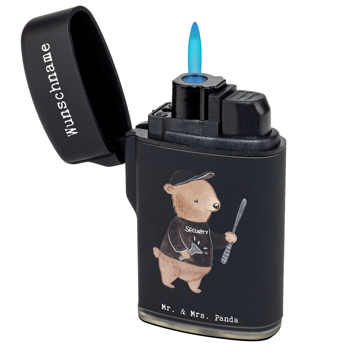 Personalisiertes Feuerzeug Security Mitarbeiter Herz Feuerzeug Personalisiert, Personalisierbares Feuerzeug, Individuelles Feuerzeug, Gasfeuerzeug personalisiert, Personalisiertes Feuerzeug, Feuerzeug mit Name, Geschenk, Schenken, Jubiläum, Danke, Dankeschön, Beruf, Ausbildung, Abschied, Rente, Kollege, Kollegin, Arbeitskollege, Mitarbeiter, Firma