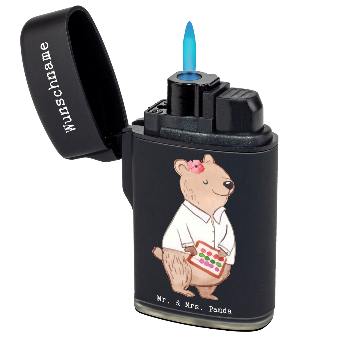 Personalised lighter bank clerk heart gift, gift idea, best, farewell gift, passing exam, anniversary, retirement, promotion, job start, sayings, funny, profession
