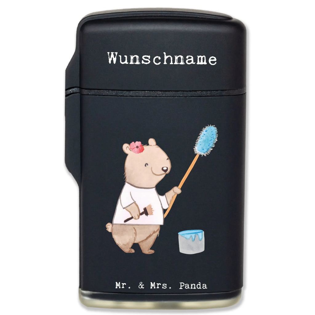 Spersonalizowana zapalniczka malarzyni serce Zawód, Wykształcenie, Jubileusz, Pożegnanie, Emerytura, Kolega, Koleżanka, Prezent, Dawać, Pracownik, Współpracownik, Firma, Dziękuję, Dziękuję bardzo