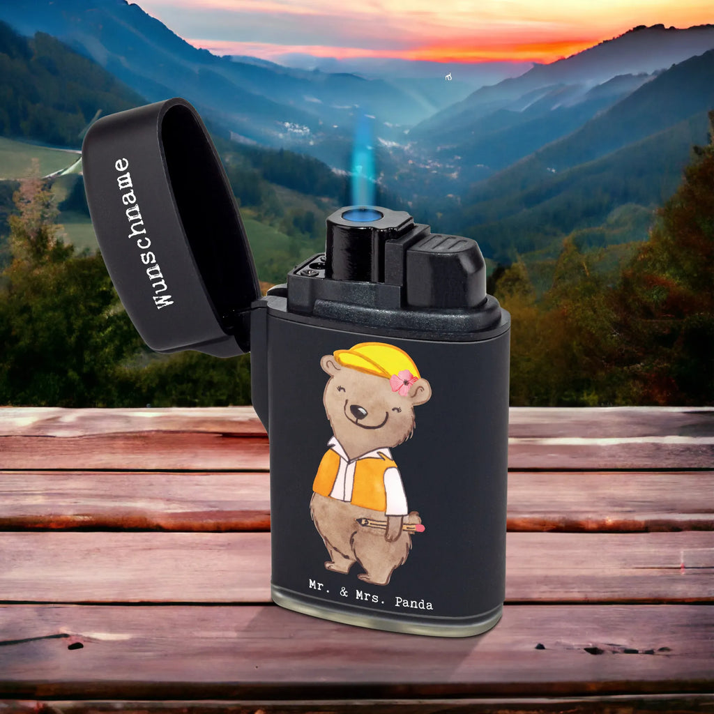 Personalised lighter Civil Engineer Heart gift, gift idea, best, farewell gift, passing exam, anniversary, retirement, promotion, job start, sayings, funny, profession