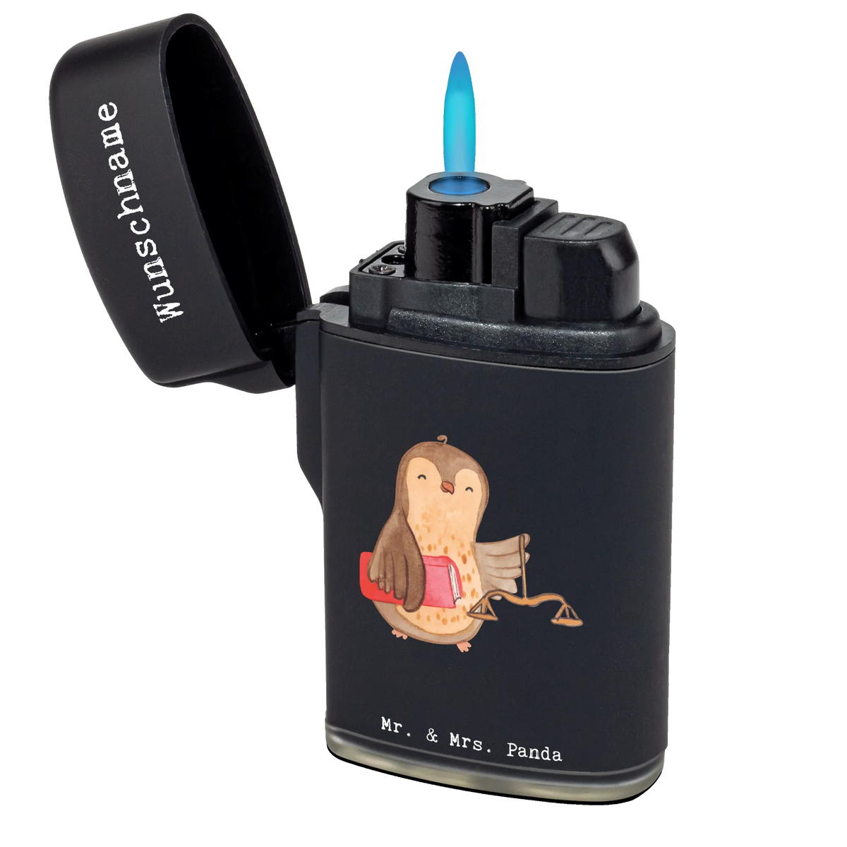 Personalised lighter jurist Heart gift, gift idea, best, farewell gift, passing exam, anniversary, retirement, promotion, job start, sayings, funny, profession