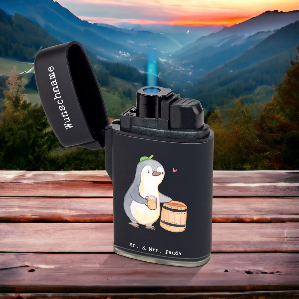 Personalised lighter beer brewer heart gift, gift idea, best, farewell gift, passing exam, anniversary, retirement, promotion, job start, sayings, funny, profession