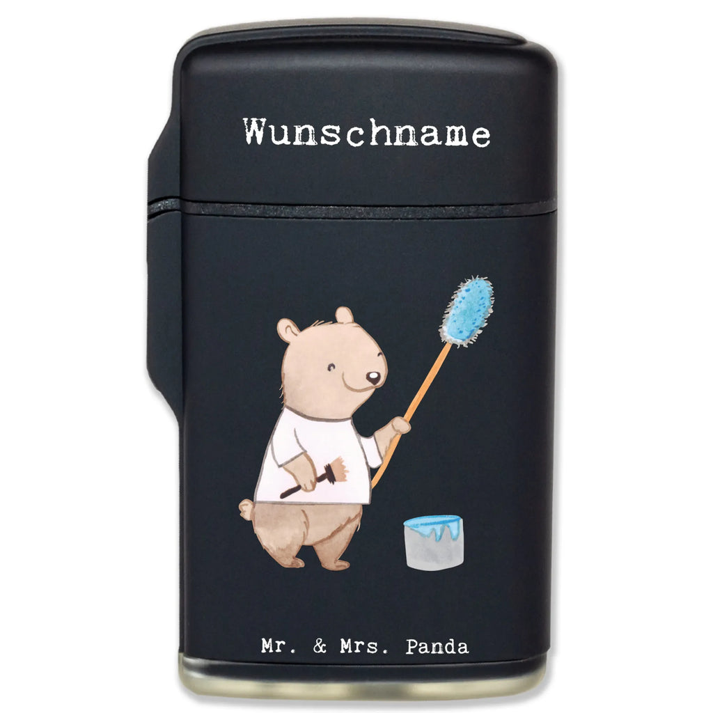 Personalised lighter Painter Heart gift, gift idea, best, farewell gift, passing exam, anniversary, retirement, promotion, job start, sayings, funny, profession