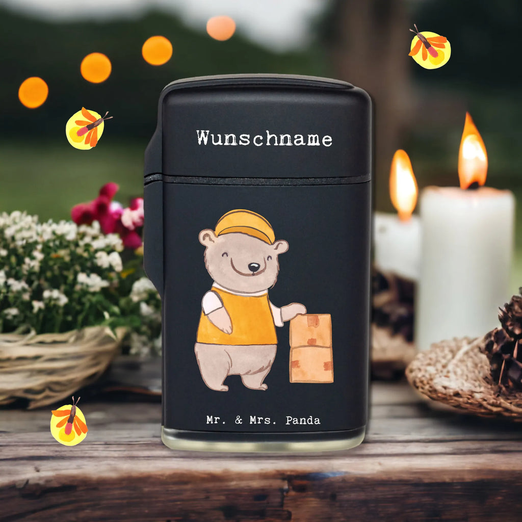 Personalised lighter Warehouse Worker heart gift, gift idea, best, farewell gift, passing exam, anniversary, retirement, promotion, job start, sayings, funny, profession