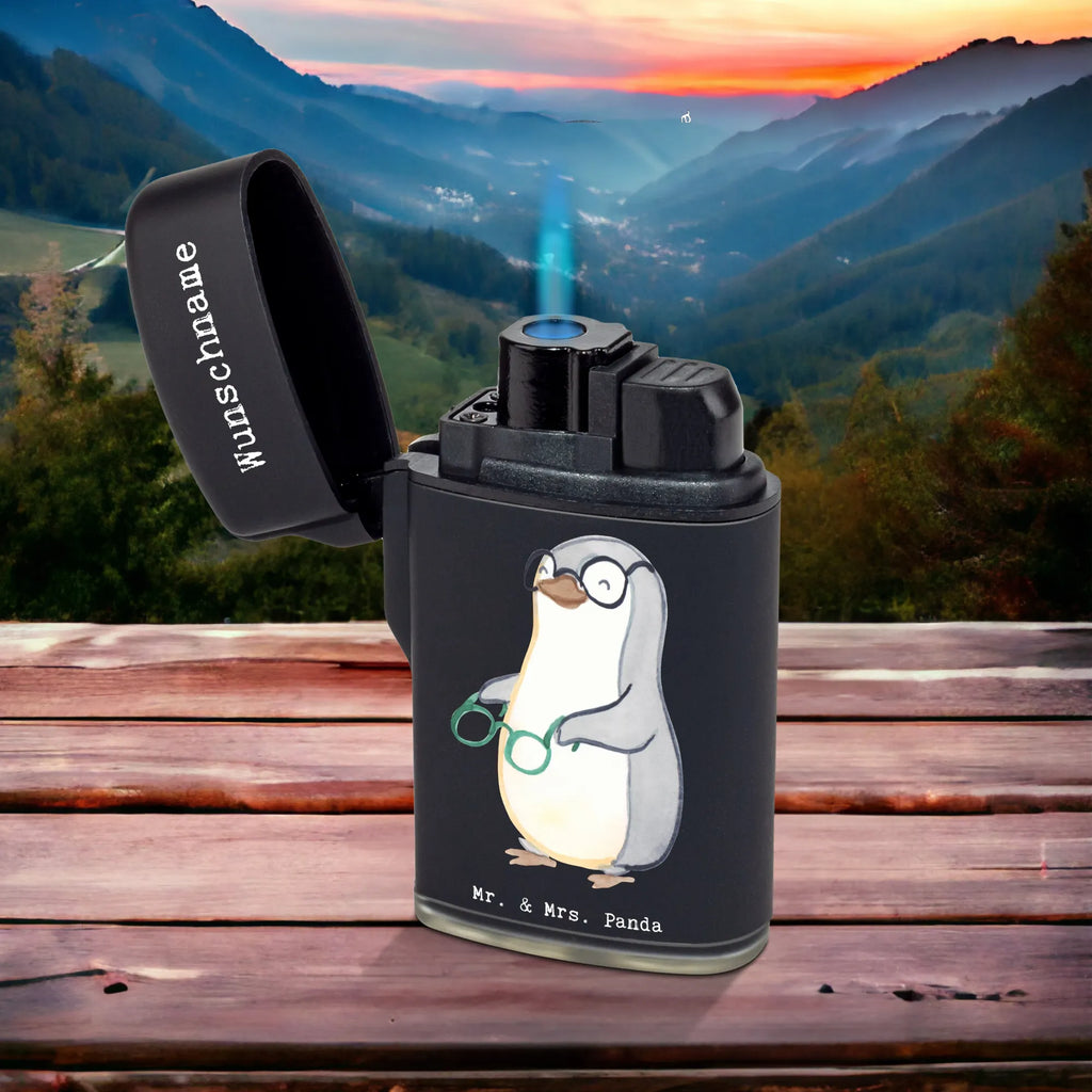 Personalised lighter optician Heart gift, gift idea, best, farewell gift, passing exam, anniversary, retirement, promotion, job start, sayings, funny, profession