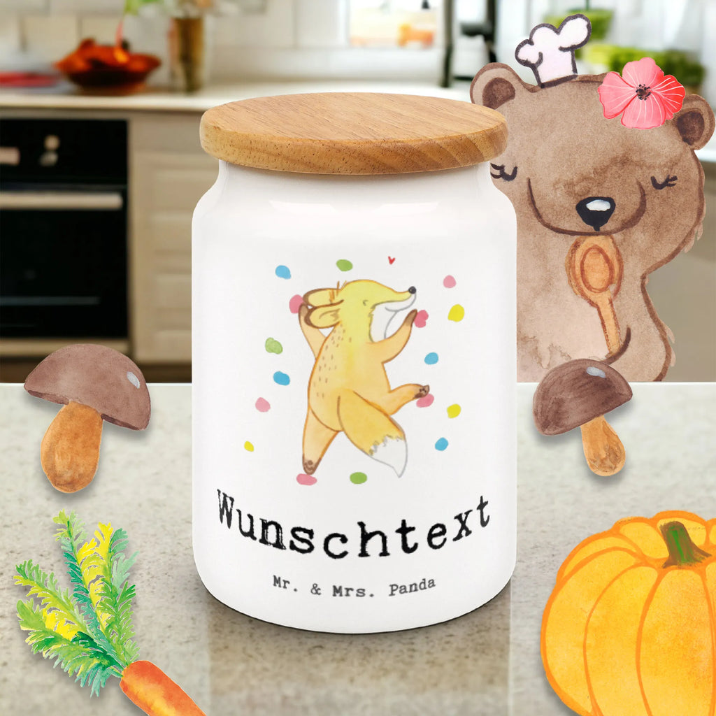 Personalized Storage Jar Fox bouldering personalized cookie jar, personalized storage container, personalized canister, personalized storage jar, monogrammed food storage, personalized ceramic jar, personalized cookie tin, custom pantry container, engraved kitchen jar, personalized treat jar, custom treat canister, Gift, sport, hobby, giving, thank you, award, profit, athlete, climbing hall, bouldering, climbing, bouldering hall