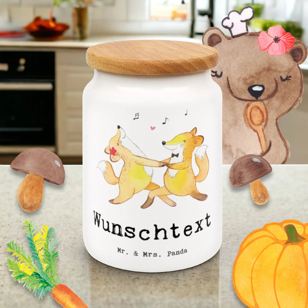 Spersonalizowany pojemnik na zapasy lisy tańczyć salsę Prezent, Sport, Dyscyplina sportowa, Hobby, Darować, Dziękuję, Dzięki, Wyróżnienie, Wygrana, Sportowiec