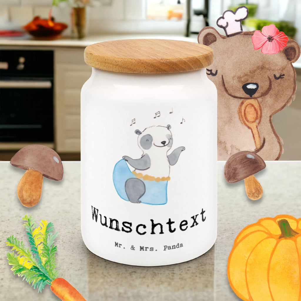 Personalized Storage Jar panda belly dance personalized treat jar, personalized canister, personalized storage container, monogrammed food storage, personalized cookie jar, engraved kitchen jar, custom pantry container, custom treat canister, personalized cookie tin, personalized ceramic jar, personalized storage jar, Gift, sport, hobby, giving, thank you, award, profit, athlete, oriental dance, dancing, Belly dance