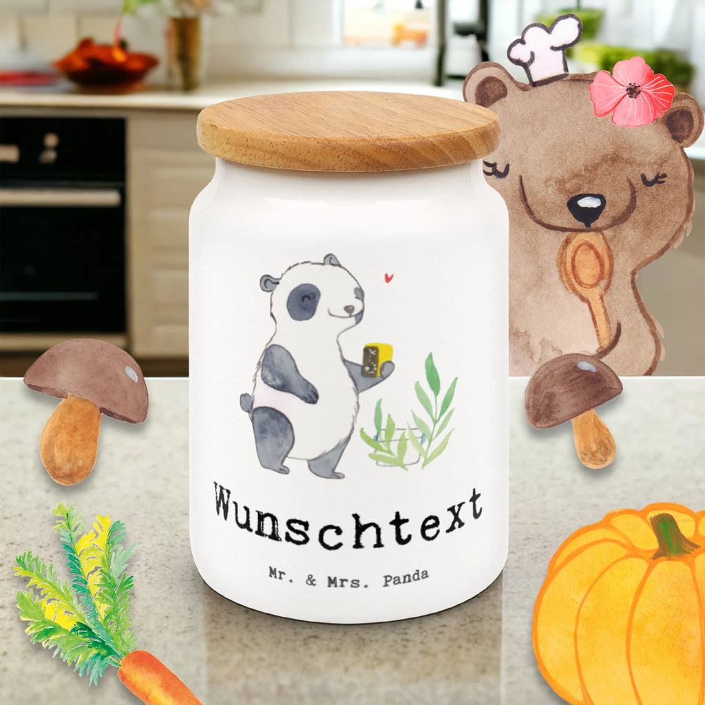 Personalized Storage Jar panda geocaching custom pantry container, personalized cookie jar, personalized storage container, personalized storage jar, engraved kitchen jar, custom treat canister, personalized canister, personalized treat jar, monogrammed food storage, personalized cookie tin, personalized ceramic jar, Gift, sport, hobby, giving, thank you, award, profit, athlete, GPS scavenger hunts, open caching, treasure hunts, Geocaching