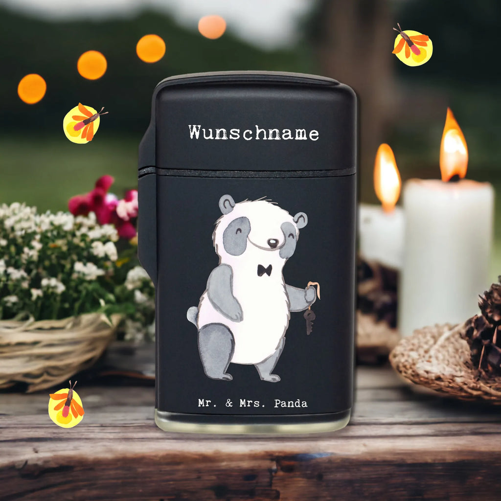 Personalised lighter landlord Heart gift, gift idea, best, farewell gift, passing exam, anniversary, retirement, promotion, job start, sayings, funny, profession