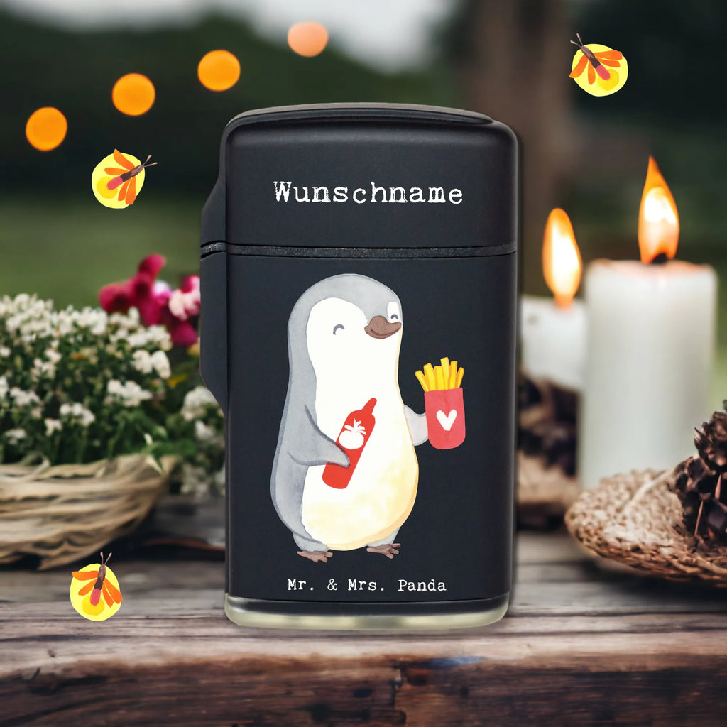 Personalised lighter Snack seller Heart gift, gift idea, best, farewell gift, passing exam, anniversary, retirement, promotion, job start, sayings, funny, profession