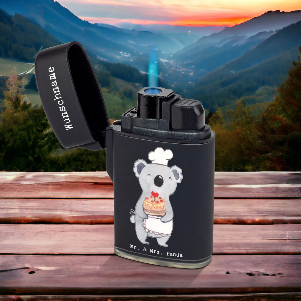 Personalised lighter Confectioner Heart gift, gift idea, best, farewell gift, passing exam, anniversary, retirement, promotion, job start, sayings, funny, profession