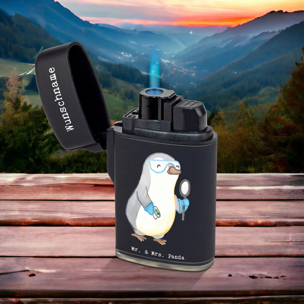 Personalised lighter Microbiologist heart gift, gift idea, best, farewell gift, passing exam, anniversary, retirement, promotion, job start, sayings, funny, profession