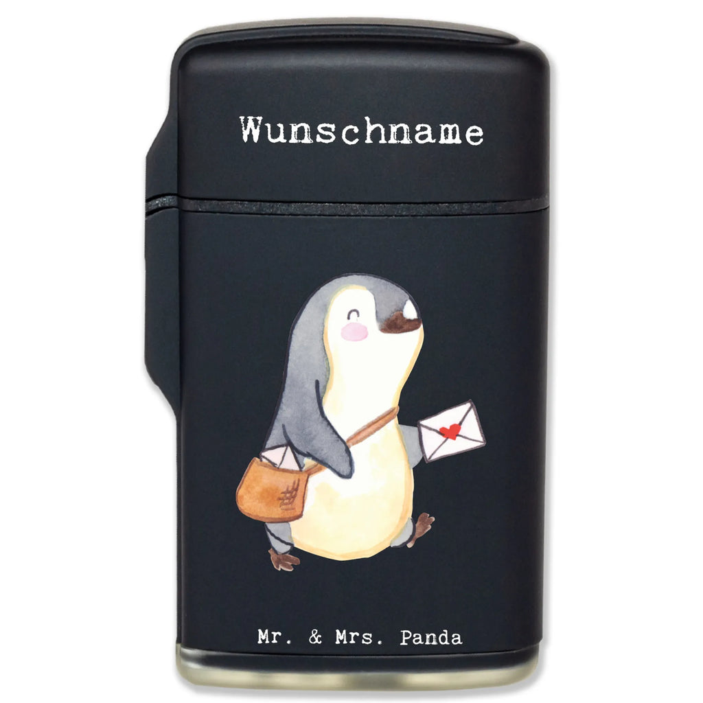 Personalised lighter postman Heart gift, gift idea, best, farewell gift, passing exam, anniversary, retirement, promotion, job start, sayings, funny, profession