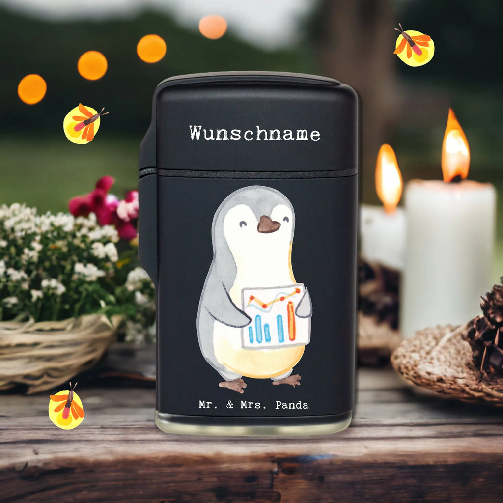 Personalised lighter Financial Controller Heart gift, gift idea, best, farewell gift, passing exam, anniversary, retirement, promotion, job start, sayings, funny, profession