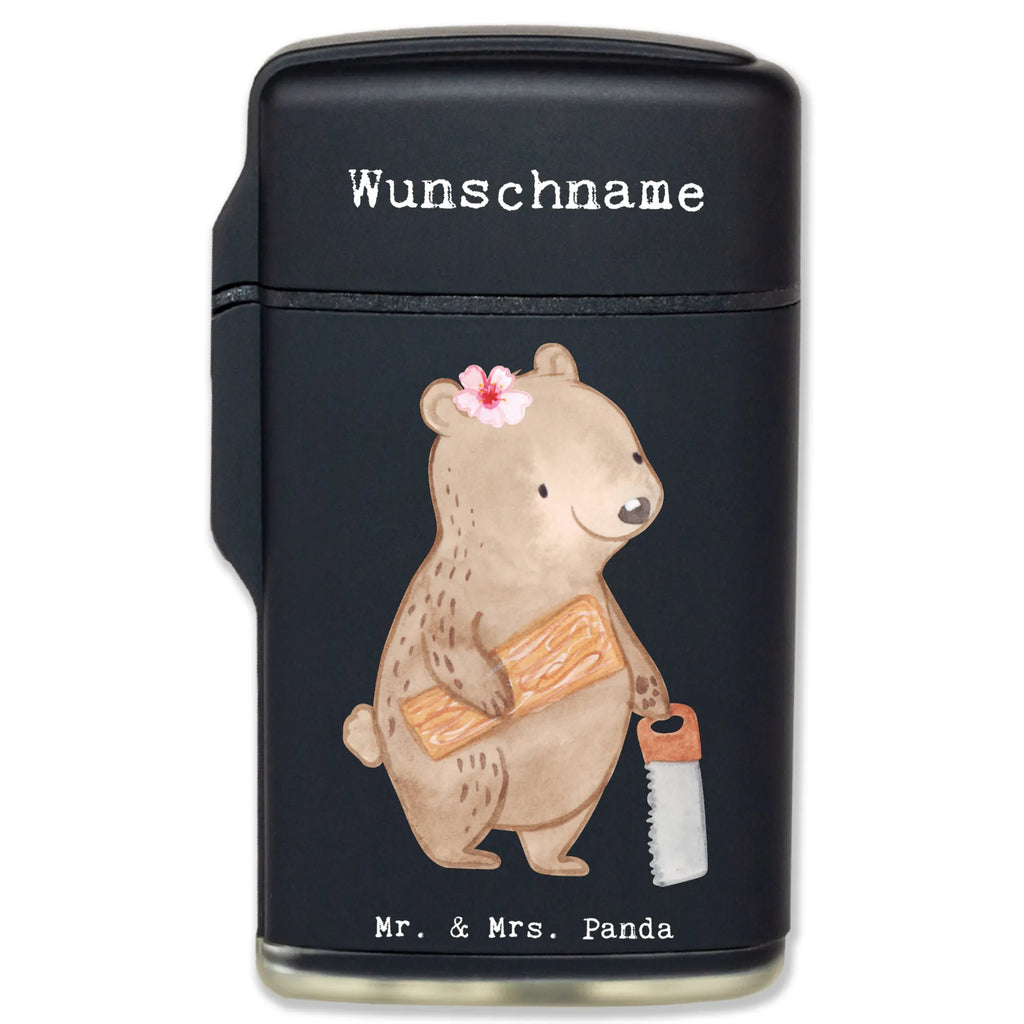 Spersonalizowana zapalniczka stolarz serce Zawód, Wykształcenie, Jubileusz, Pożegnanie, Emerytura, Kolega, Koleżanka, Prezent, Dawać, Pracownik, Współpracownik, Firma, Dziękuję, Dziękuję bardzo