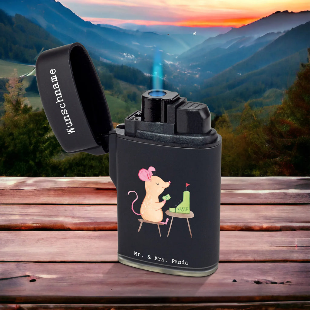 Personalised lighter cashier heart gift, gift idea, best, farewell gift, passing exam, anniversary, retirement, promotion, job start, sayings, funny, profession