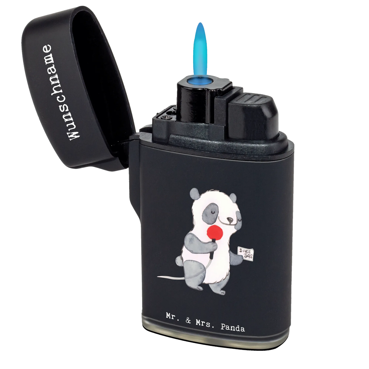 Personalised lighter Reporter heart gift, gift idea, best, farewell gift, passing exam, anniversary, retirement, promotion, job start, sayings, funny, profession