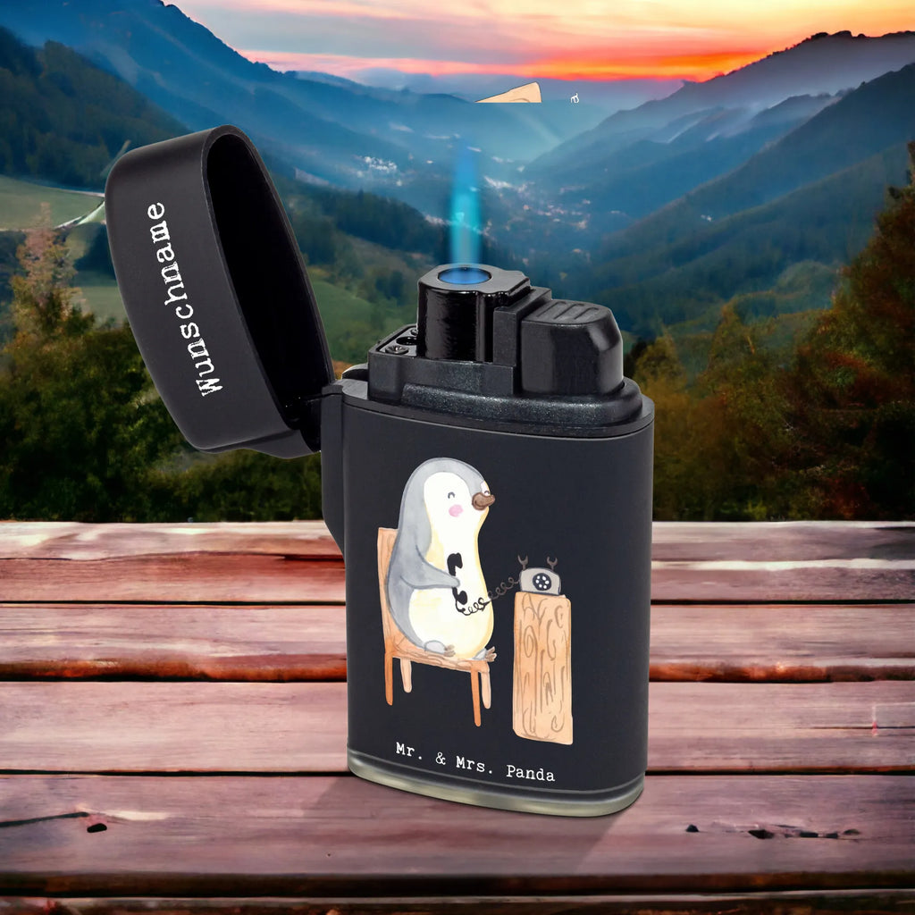 Personalised lighter Secretary heart gift, gift idea, best, farewell gift, passing exam, anniversary, retirement, promotion, job start, sayings, funny, profession