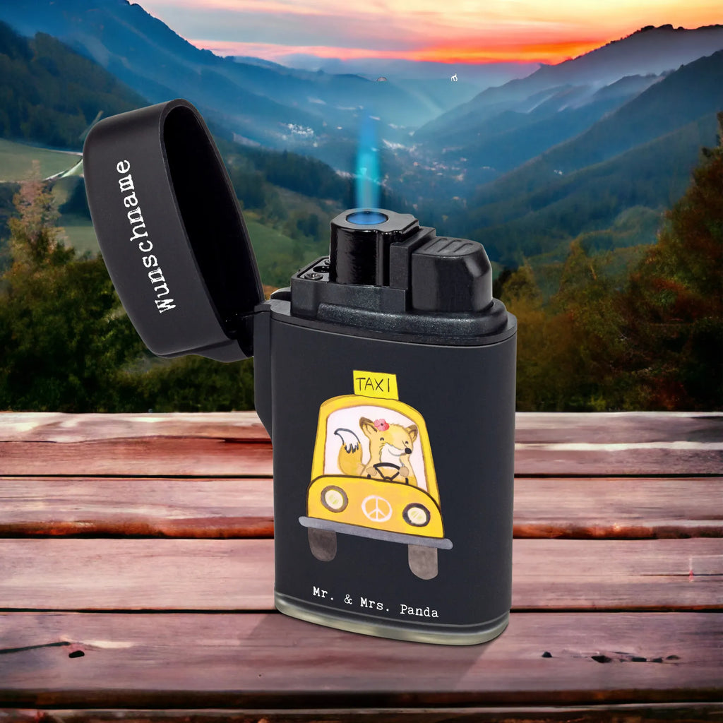 Spersonalizowana zapalniczka taxistka serce Zawód, Wykształcenie, Jubileusz, Pożegnanie, Emerytura, Kolega, Koleżanka, Prezent, Dawać, Pracownik, Współpracownik, Firma, Dziękuję, Dziękuję bardzo