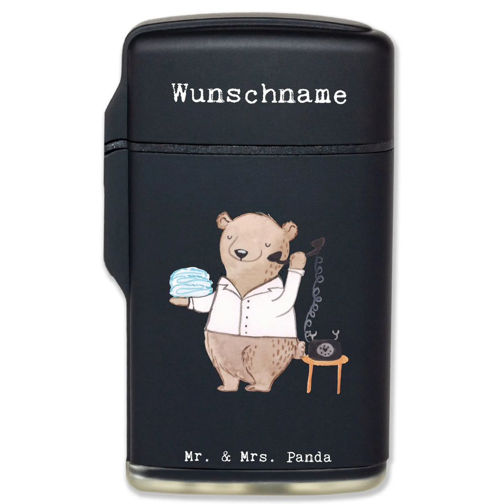 Personalised lighter Hotel Professional heart gift, gift idea, best, farewell gift, passing exam, anniversary, retirement, promotion, job start, sayings, funny, profession