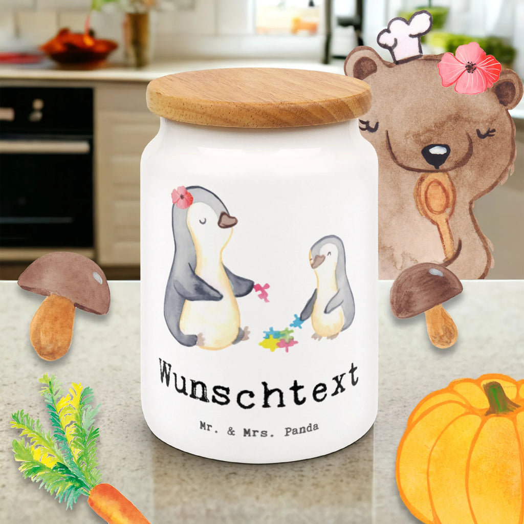 Personalized Storage Jar Social Pedagogue Heart custom pantry container, monogrammed food storage, personalized treat jar, personalized canister, personalized storage container, engraved kitchen jar, custom treat canister, personalized storage jar, personalized cookie jar, personalized cookie tin, personalized ceramic jar, gift, gift idea, best, farewell gift, passing exam, anniversary, retirement, promotion, job start, sayings, funny, profession